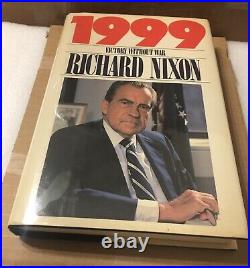 Richard Nixon President Signed book 1999 Inscribed