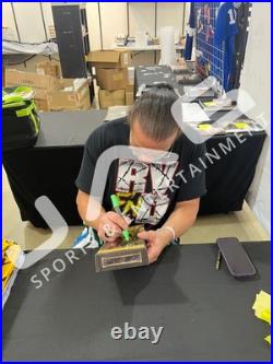 Rob Van Dam autographed signed inscribed wrestling action figure WWE JSA