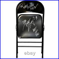 Rob Van Dam autographed signed inscribed wrestling chair ECW WWE RVD JSA