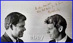 Robert F Kennedy Signed & Inscribed Photo To Friend Ceccarelli Psa Coa