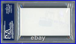 Robert Kraft SIGNED Business Card Inscribed CEO Owner Patriots Auto PSA