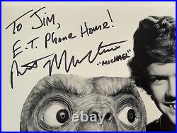 Robert MacNaughton Signed Photo 8x10 E. T. Autograph Inscribed Michael