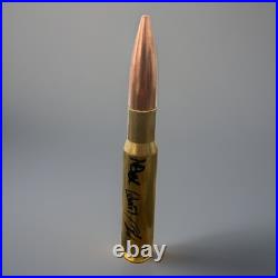 Robert O'Neill Signed HK416 Full-Size Bullet Prop Inscribed Never Quit (PSA)