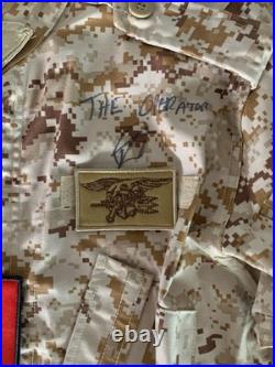 Robert O'Neill Signed & Inscribed The Operator Navy SEAL Jacket (PSA) AJ34331