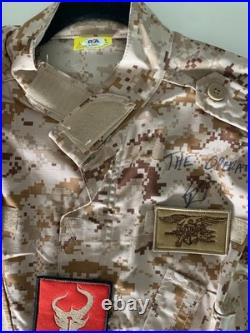 Robert O'Neill Signed & Inscribed The Operator Navy SEAL Jacket (PSA) AJ34331