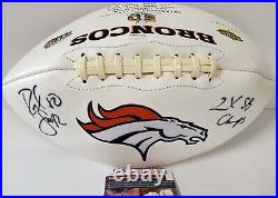 Rod Smith Autographed Signed Inscribed Denver Broncos Logo Football Jsa Coa