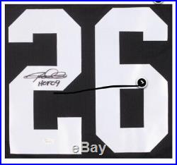 Rod Woodson autographed Steelers jersey inscribed HOF 09