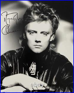 Roger Taylor Signed 8x10 Photo Queen Autographed Drummer Inscribed