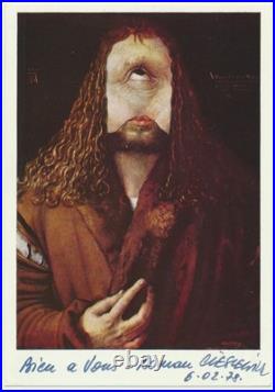 Roman CIESLEWICZ / Inscribed Photograph Signed