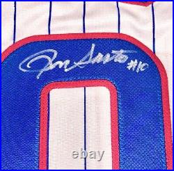 Ron Santo? Chicago Cubs Signed Jersey inscribed 9x All Star Autograph -JSA