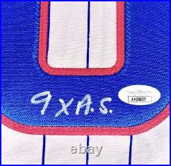 Ron Santo? Chicago Cubs Signed Jersey inscribed 9x All Star Autograph -JSA