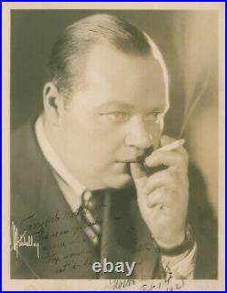 Roscoe Fatty Arbuckle Autographed Inscribed Photograph 02/01/1928