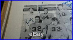 Roy Orbison Autograph 4 Times Signed & Inscribed 1952 Wildcat Yearbook. Epperson