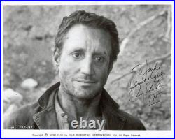 Roy Scheider Autographed Inscribed Photograph 1985