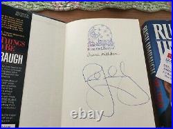 Rush Limbaugh, The Way Things Ought To Be, See I Told You So Autographed