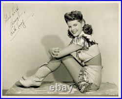 Ruth Terry Inscribed Photograph Signed