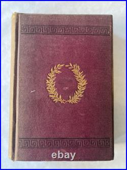 SIGNED Book By Ralph Waldo Emerson 1874 Parnassus Inscribed Signature Autograph