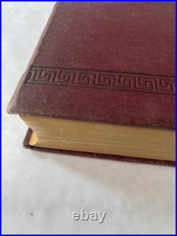 SIGNED Book By Ralph Waldo Emerson 1874 Parnassus Inscribed Signature Autograph