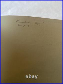 SIGNED By Ralph Waldo Emerson 1874 Parnassus Inscribed Signature Autograph
