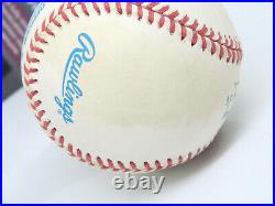 SIGNED Don Larsen PERFECT GAME 10-8-56 Inscribed Autographed Baseball Auto JSA
