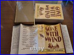 SIGNED Gone with the Wind MAY 1936 1st Printing First Edition Autograph DJ RARE