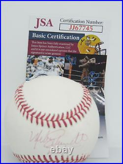 SIGNED Mike Schmidt 7-30-95 Inscribed HOF Autographed Baseball JSA