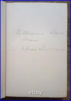 SIGNED! OIL! By Upton Sinclair. Hardcover, 1927. There Will Be Blood. Inscribed