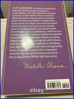 SIGNED first. Michelle Obama The Light We Carry -hb book autograph inscribed