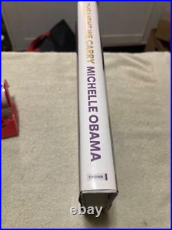SIGNED first. Michelle Obama The Light We Carry -hb book autograph inscribed