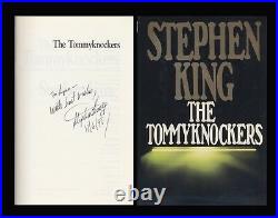 STEPHEN KING Autographed Inscribed Signed Book TOMMYKNOCKERS 1st Printing