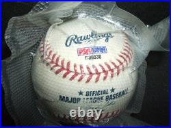 Sally Ride Autographed Baseball PSA/DNA/COA #D30338 NM/MT (2 Missions Inscribed)