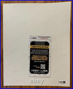 Salma Hayek Signed & Inscribed to Her Makeup Artist 8x10 Color Photo JSA Cert