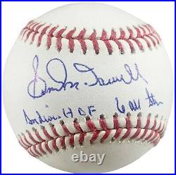 Sam Mcdowell signed baseball autographed inscribed Cleveland Indians HOF PSA COA
