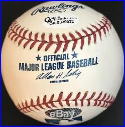 Sandy Koufax HOF 72 Autographed and Inscribed MLB Baseball, Beckett LOA
