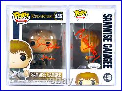 Sean Astin Signed & Inscribed Lord Of The Rings Samwise Gamgee Funko Pop! JSA