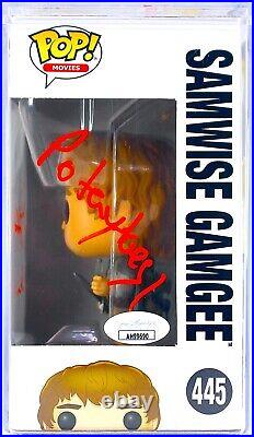 Sean Astin Signed & Inscribed Lord Of The Rings Samwise Gamgee Funko Pop! JSA