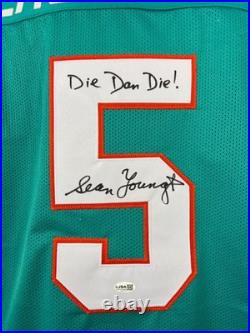 Sean Young autographed signed inscribed jersey Ace Ventura JSA COA Ray Finkle