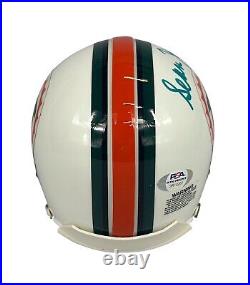 Sean Young autographed signed inscribed mini Helmet Miami Dolphins PSA