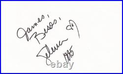 Selena Quintanilla Inscribed & Signed Autographed Index Card From 1995