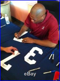 Shaun Alexander Autograph Signed Alabama Jersey Inscribed Incl Coa