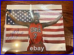 Sheryl swoopes autograph inscribed poster! 3x Olympic gold medalist! PSA/DNA