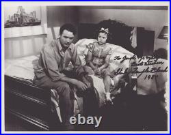 Shirley Temple Autographed Inscribed Photograph 1984