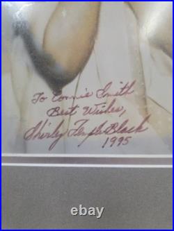 Shirley Temple Black Inscribed Signed Autograph 8 x 10 Photo Best Wishes 1995