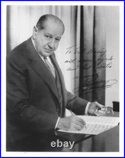 Sigmund Romberg Inscribed Photograph Signed