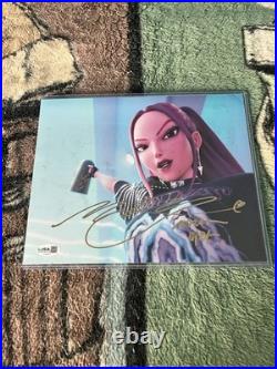 Signed 8x10 MAY HONG Mira KPop Demon Hunters Inscribed Autograph JSA COA