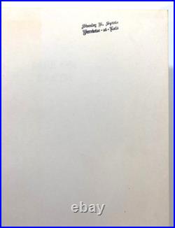 Signed Autographed Inscribed David Attenborough Life On Earth (Hardcover 1979)