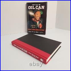 Signed Inscribed Dennis Oil Can Boyd They Call Me Oil Can Red Sox Autograph