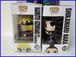 Signed MAILE FLANAGAN/TOM GIBIS Naruto/Shikamaru Inscribed Autograph SWAU + Pop