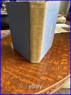 Signed Sinclair Lewis, Work of Art letter inscribed stated 1st Ed, DJ AUTOGRAPH