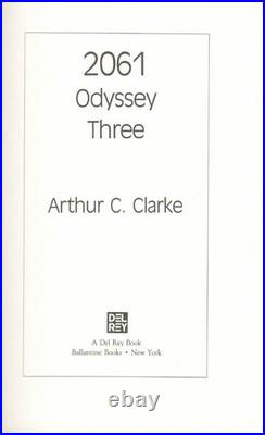 Sir Arthur C. Clarke Inscribed Book Signed 05/31/1995